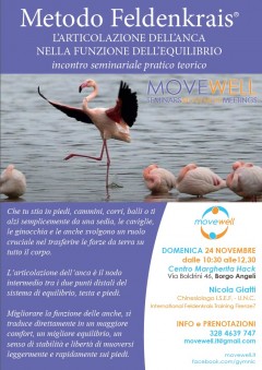 Metodo Feldenkrais incontro seminariale pratico teorico